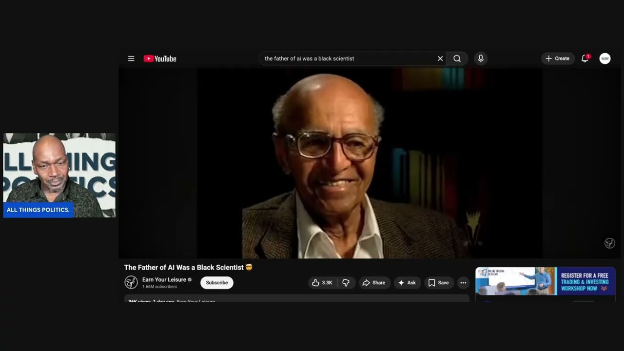 DAVID BLACKWELL, THE FATHER OF ARTIFICIAL INTELLIGENCE.