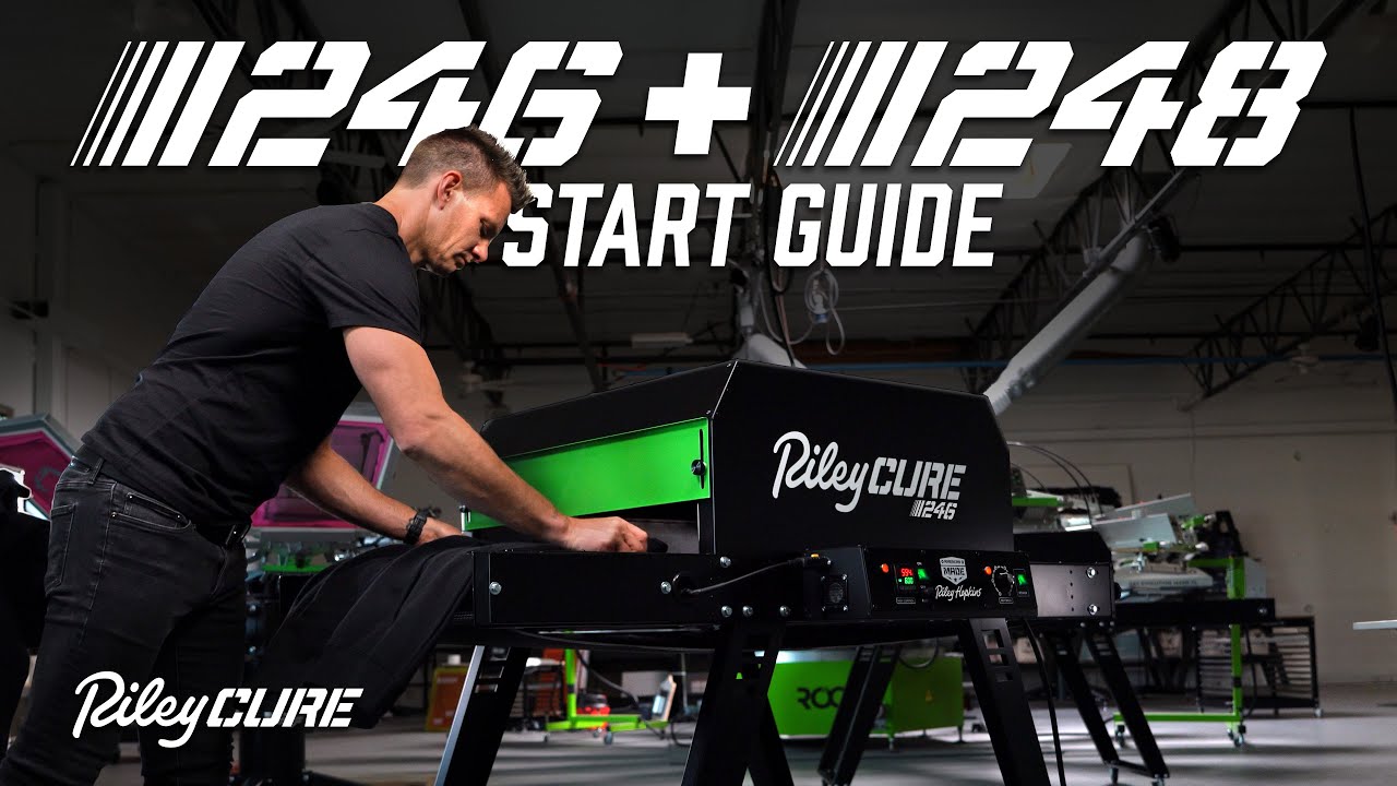 How to Set Up the RileyCure 246 & 248 Conveyor Dryer: Quick Start Instructions