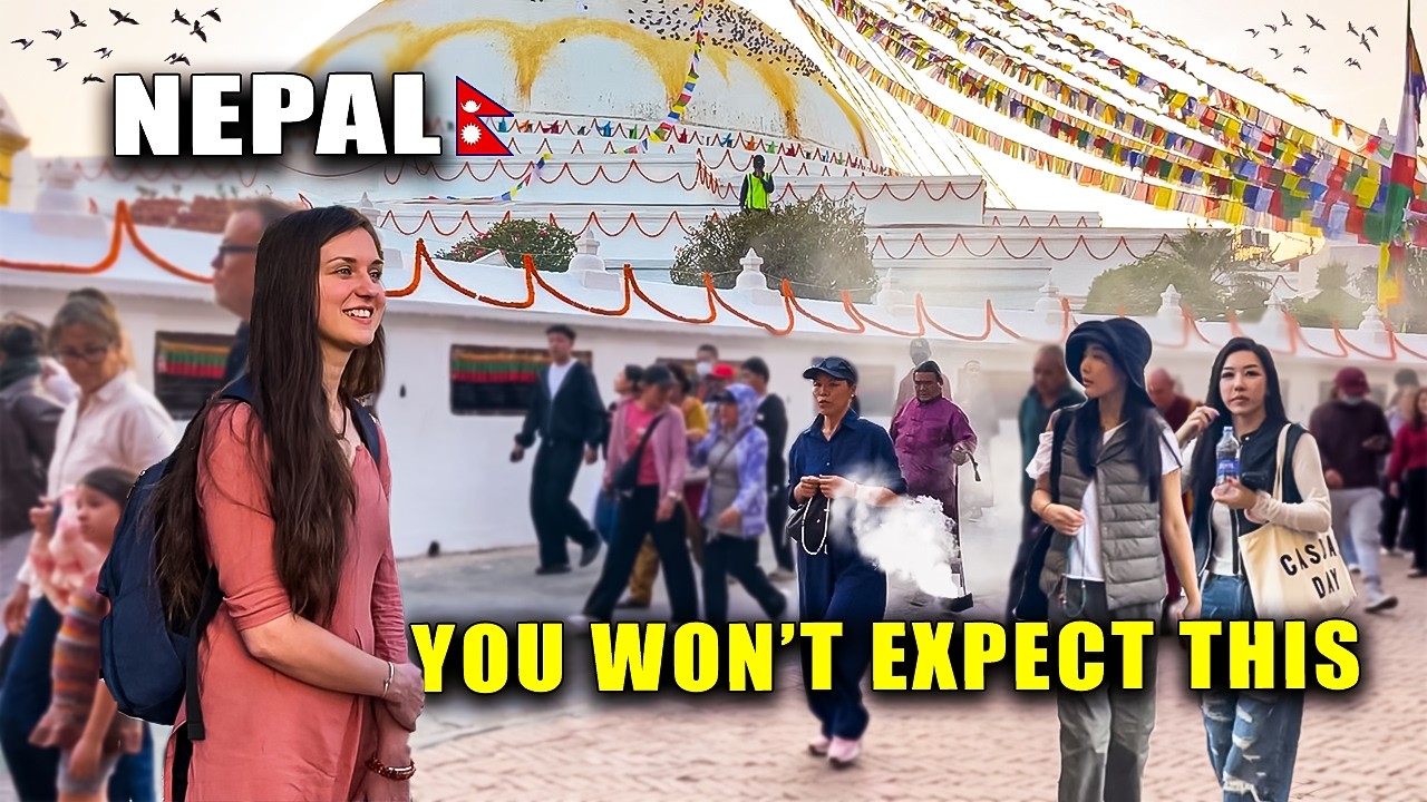 🇳🇵You Won&rsquo;t Believe What REALLY Happens Around Boudhanath Stupa in NEPAL