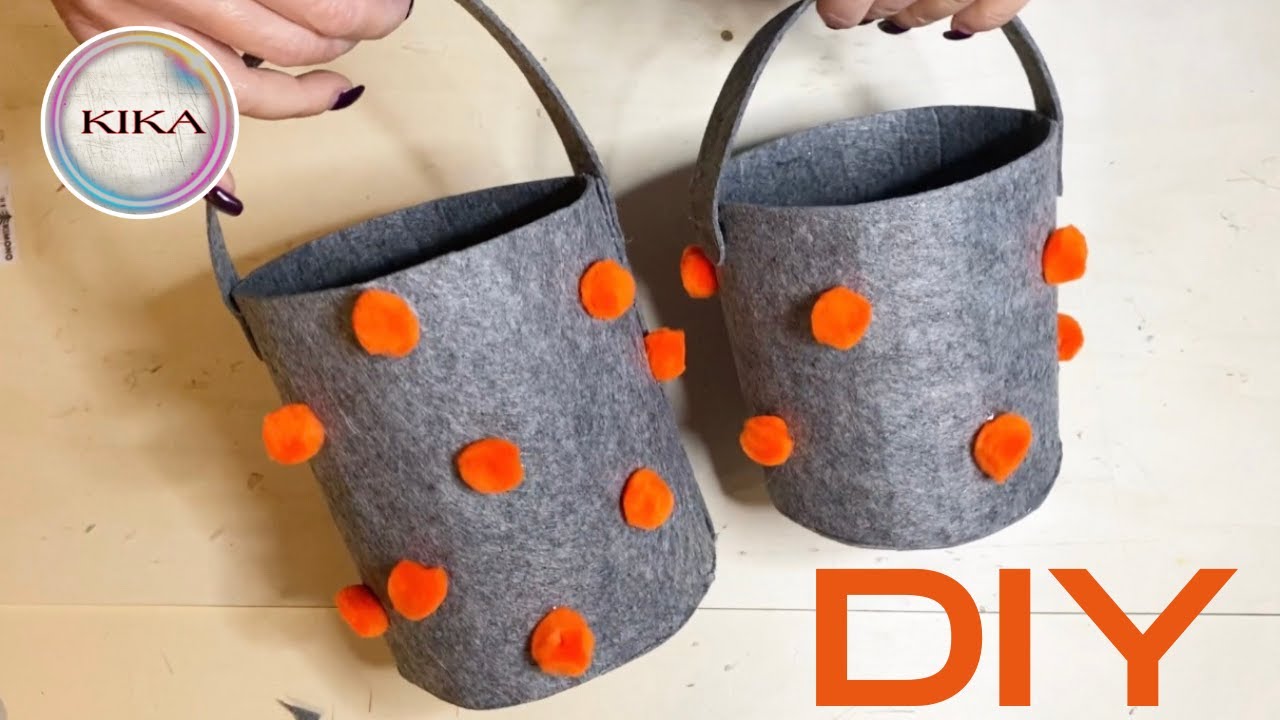 FELTRO CREAZIONI Tutorial | PANNOLENCI CREAZIONI Tutorial Diy Tutorial Ideas with FELT
