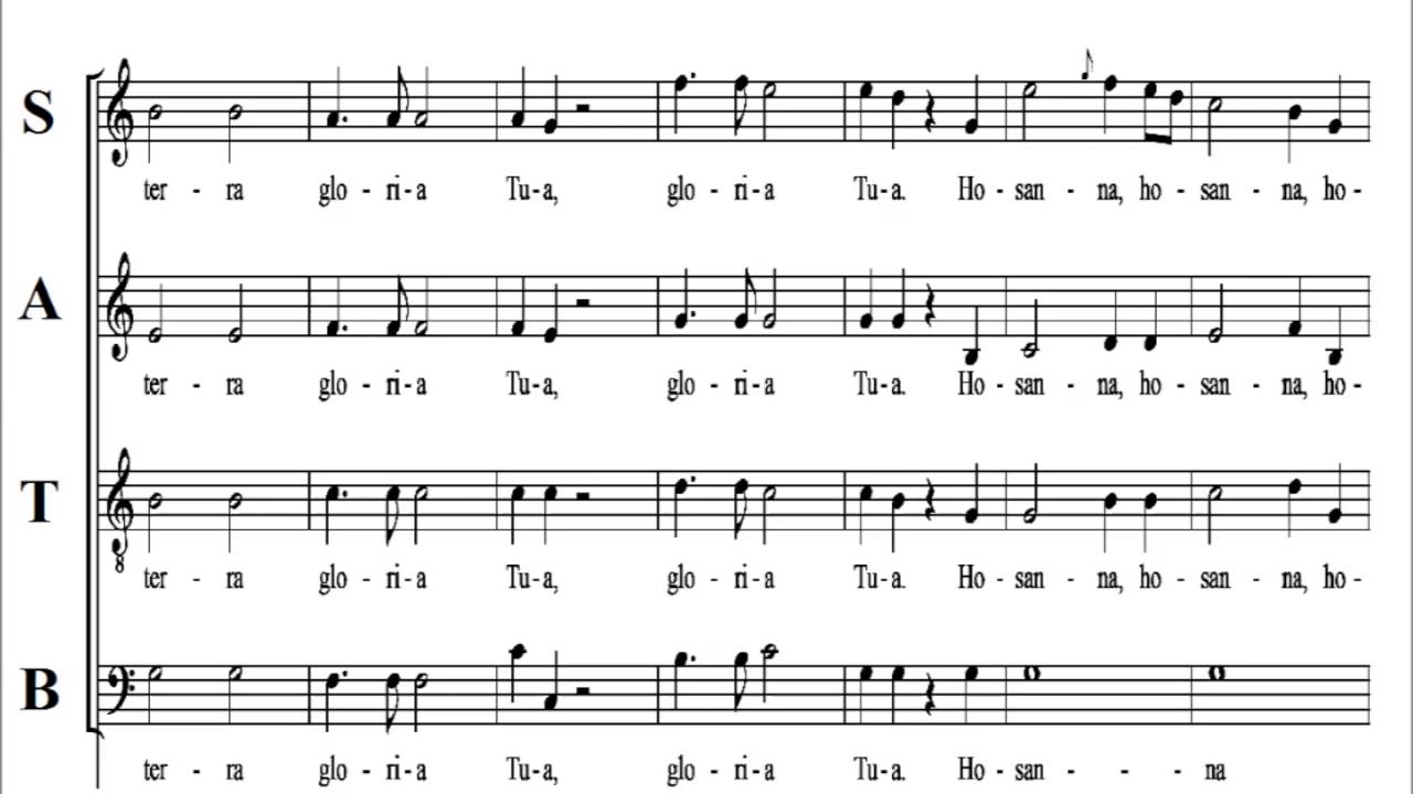 Mozart - Organ Solo Mass - KV 259-4 Sanctus - Soprano