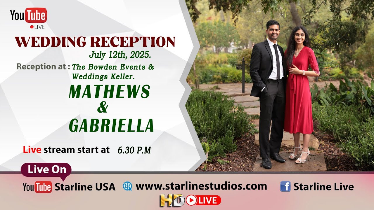 Wedding Reception of Mathews & Gabriella.