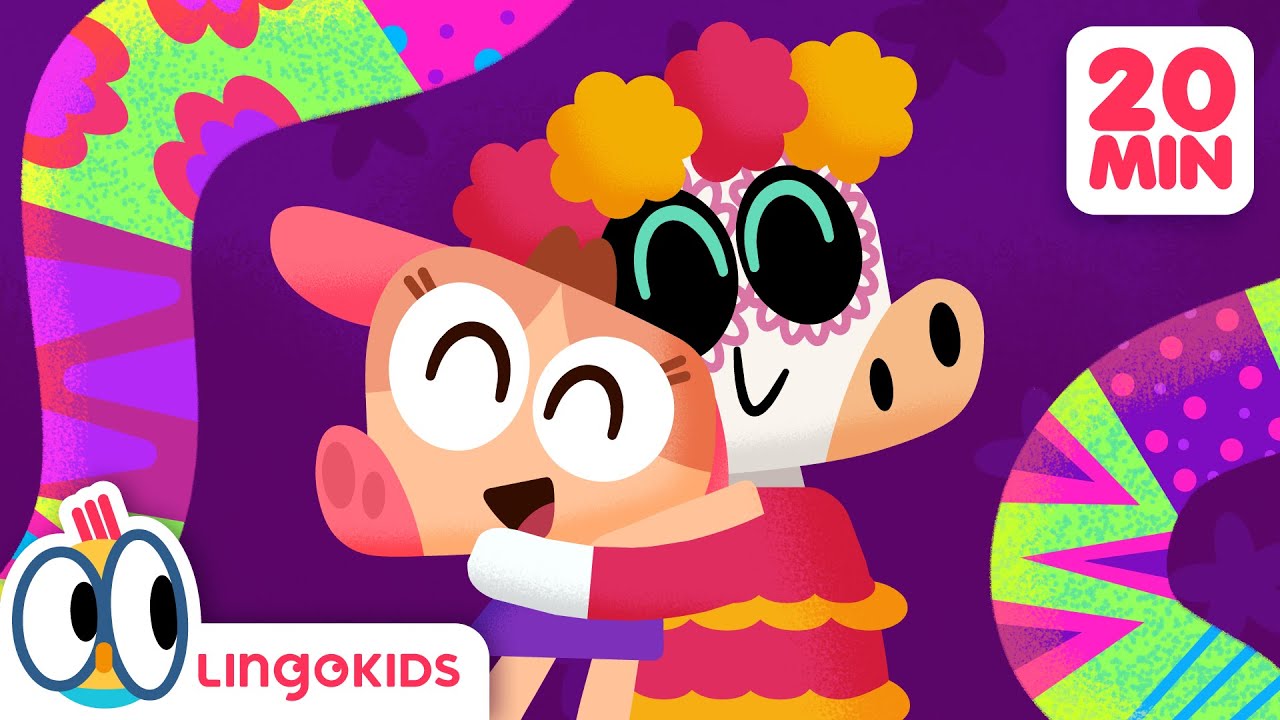 Spooky FUN with HALLOWEEN SONGS 🎃  Sing Along with Lingokids