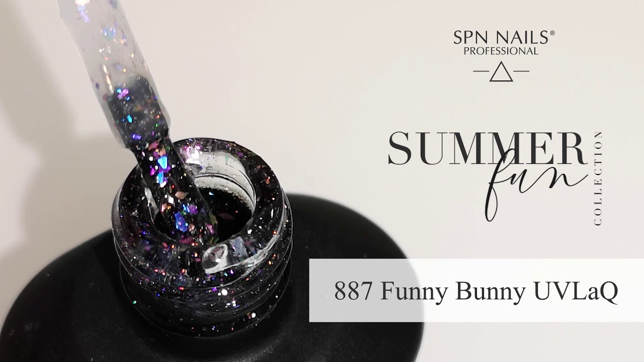 Lakier hybrydowy SPN Nails 887 Funny Bunny
