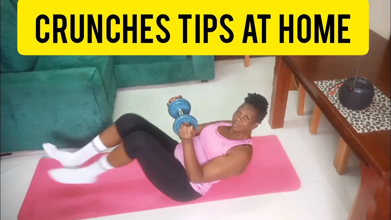 Crunches  Workout Tips  At  Home