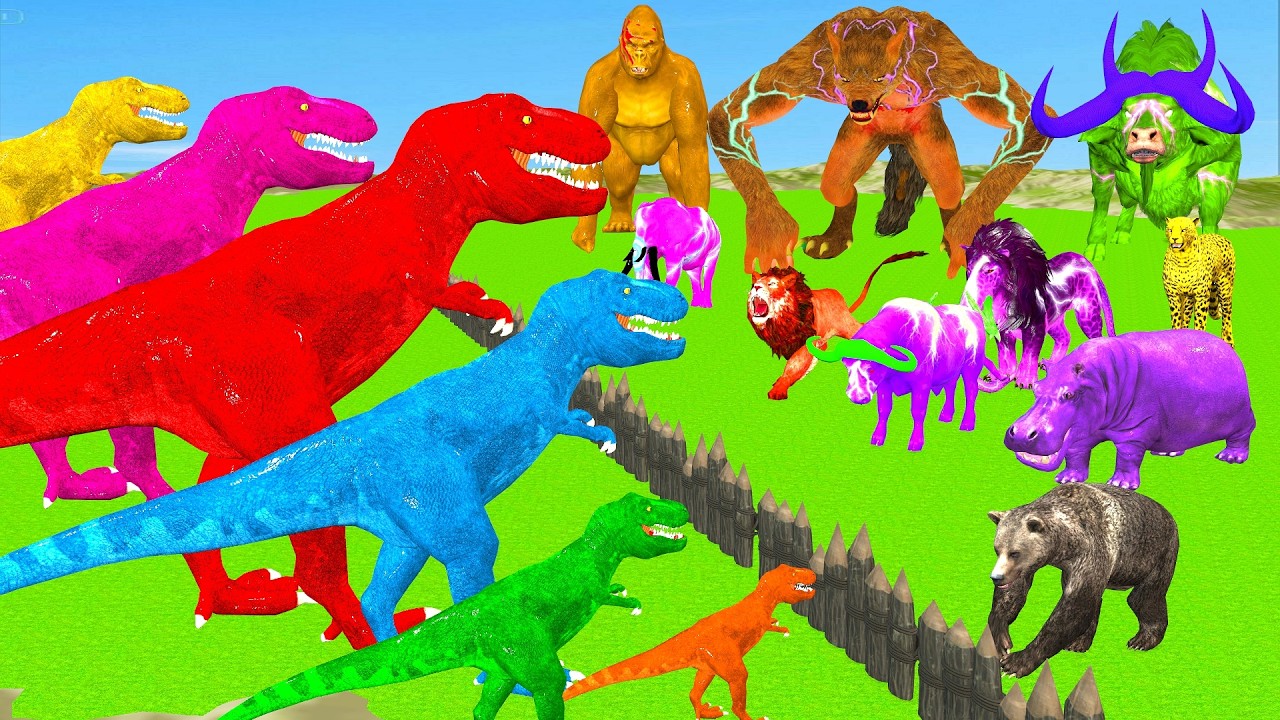 Ultimate Race 30 Wild Animals Speed ​​Challenge: Which is the Fastest? Which Animal Will Win? ARBS