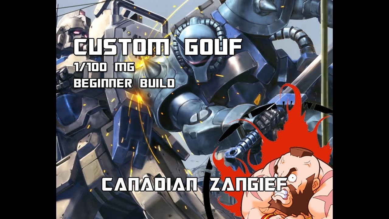 Custom Gouf MG Beginner Build