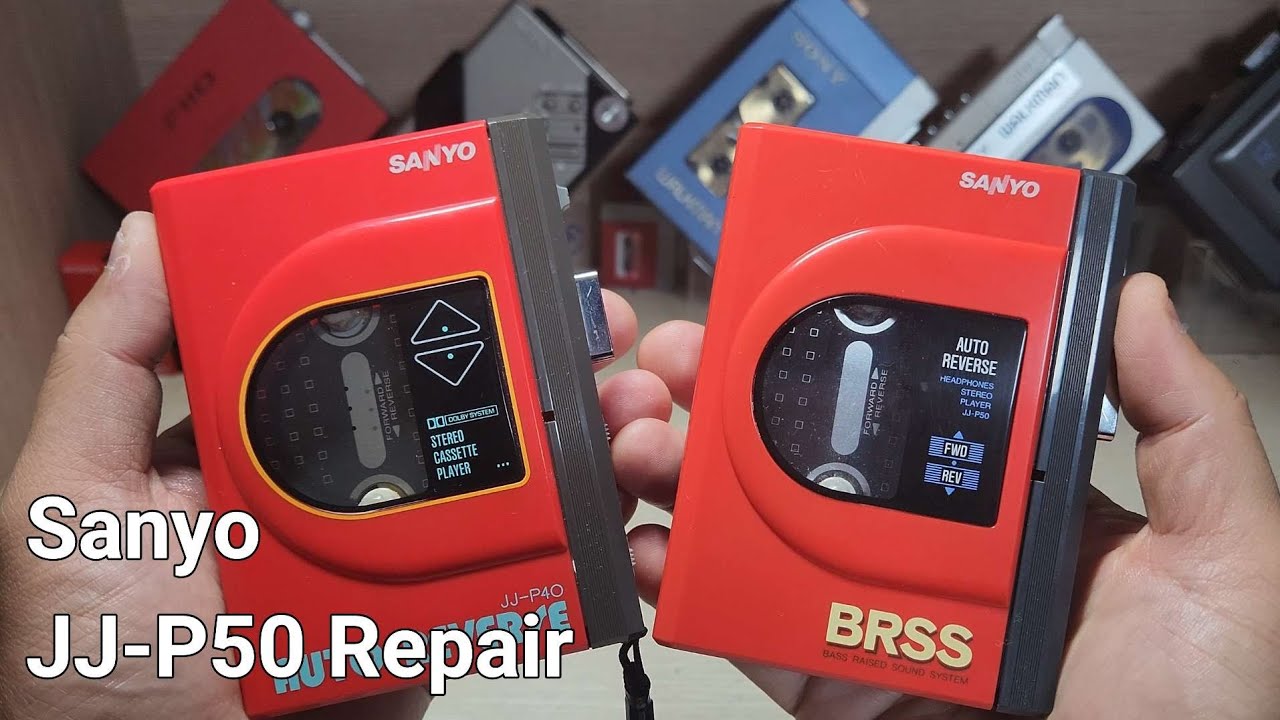 Sanyo JJ-P50 Repair Cassette Player Walkman 