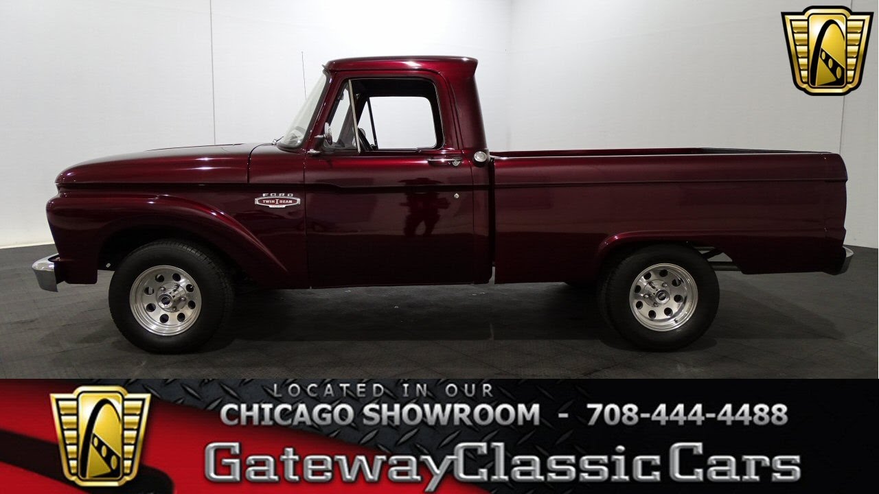 1966 Ford F 100 Gateway Classic Cars Chicago #1186