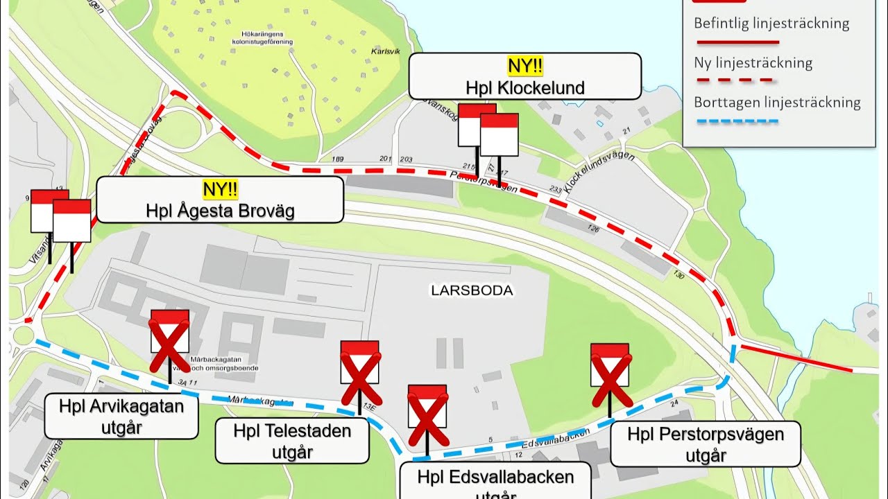 831 Ny linjesträckning 