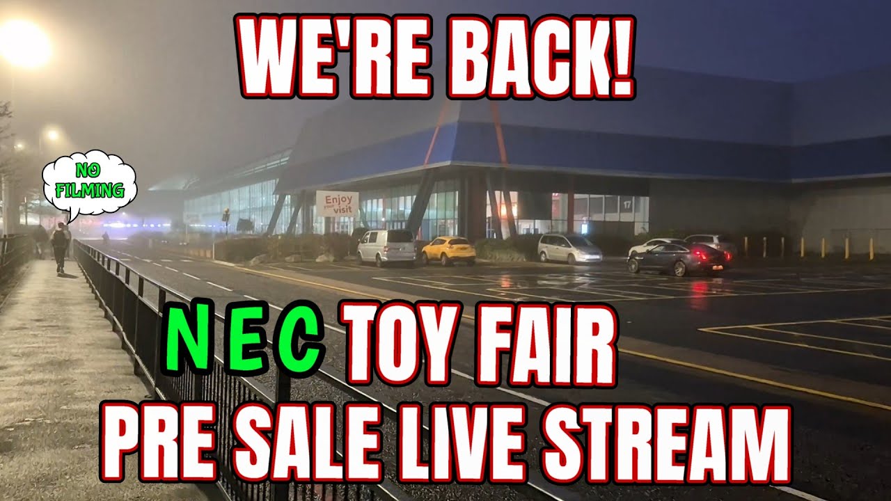 TOY DIVISION LIVE: NEC Toy Fair Pre-Show! Sneak Peek at Our Exclusive Stock!