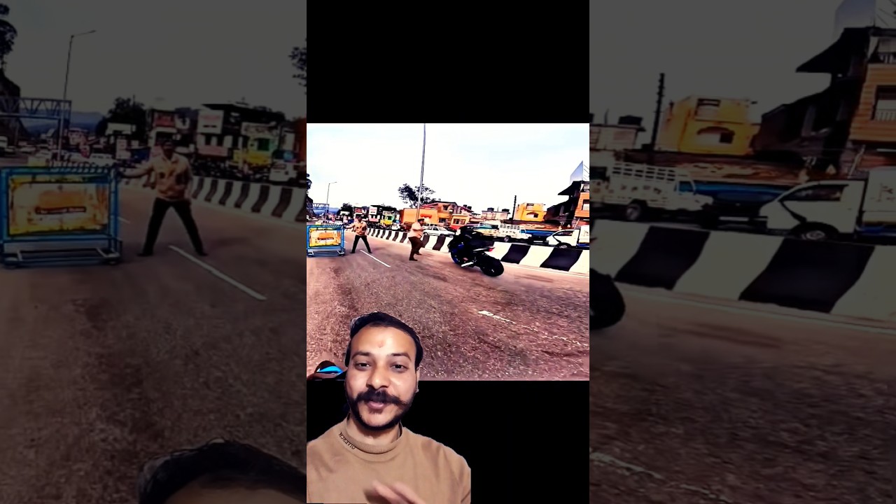 Police vs superbike rider 🔥 