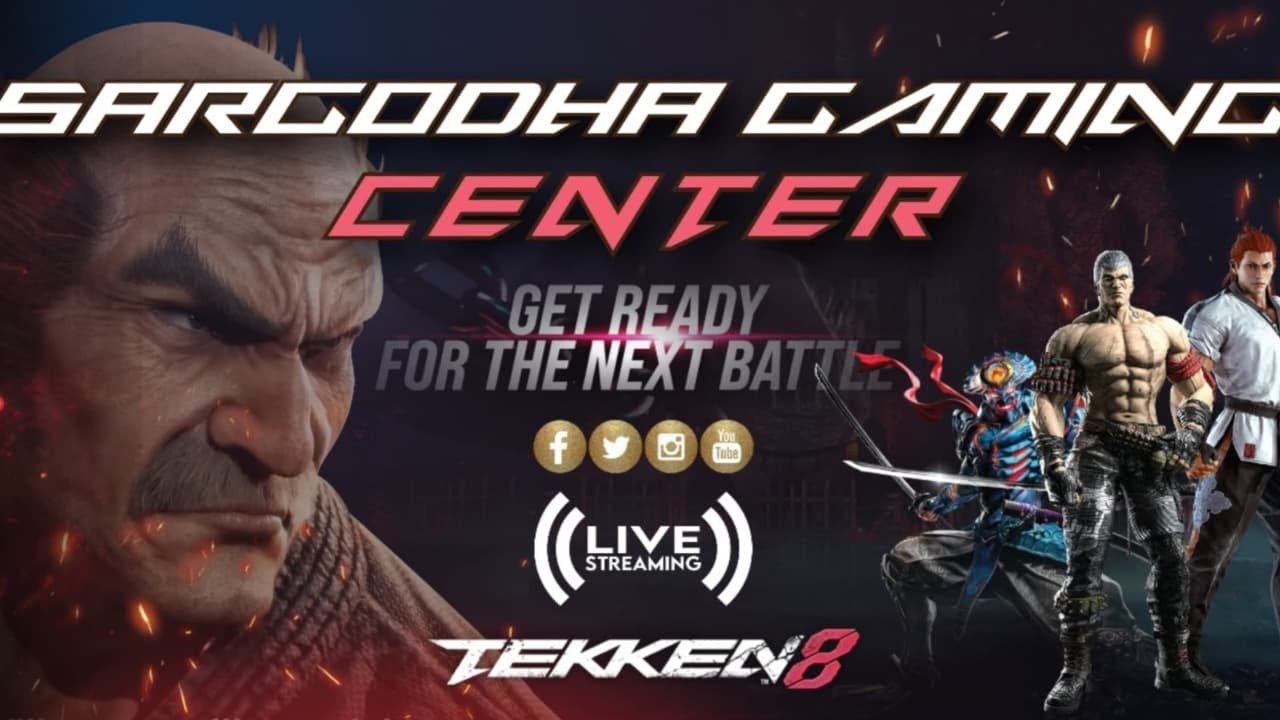🔥Sargodha Tekken Community on Stream 🔥💯