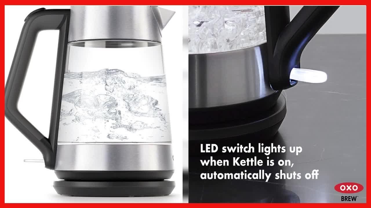 Experience Fast, Safe, and Precise Boiling with the OXO Electric Kettle