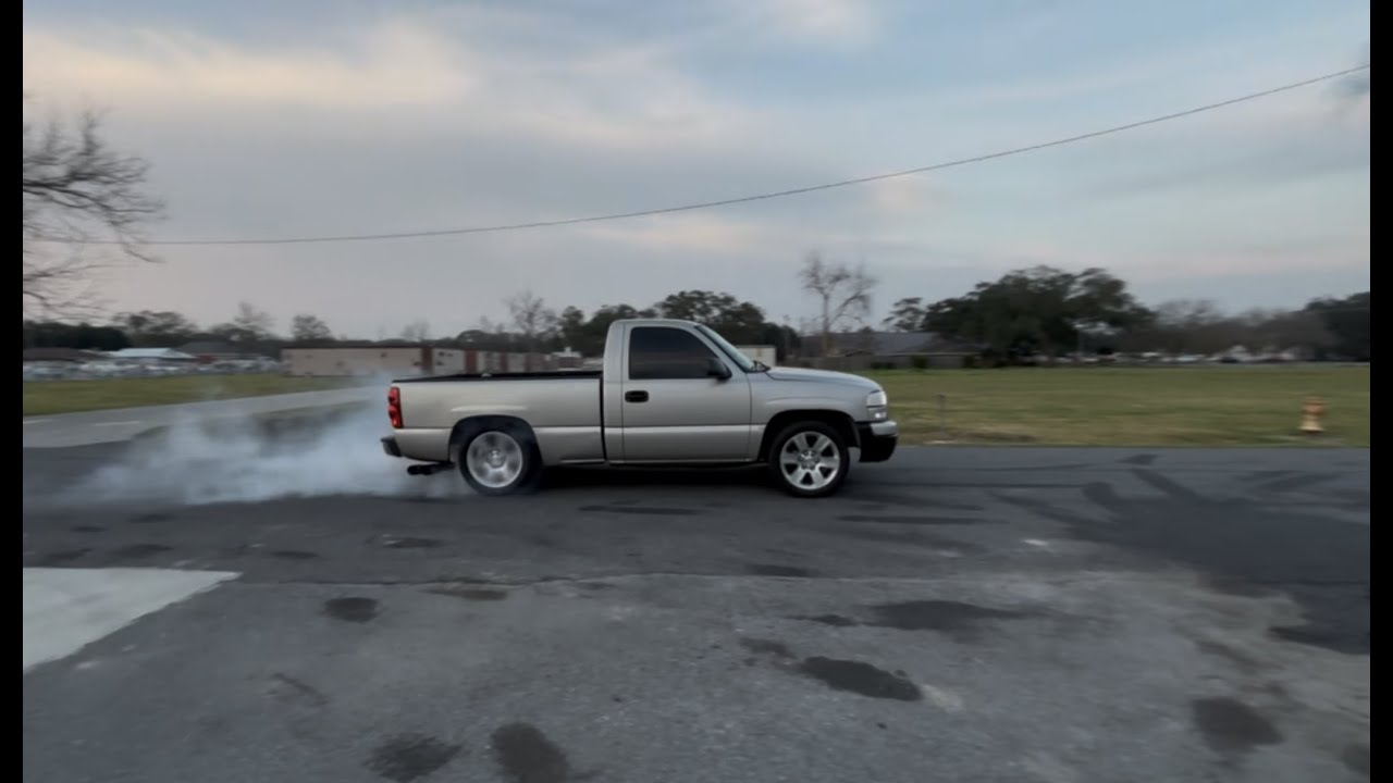 Pulls in cammed single cab