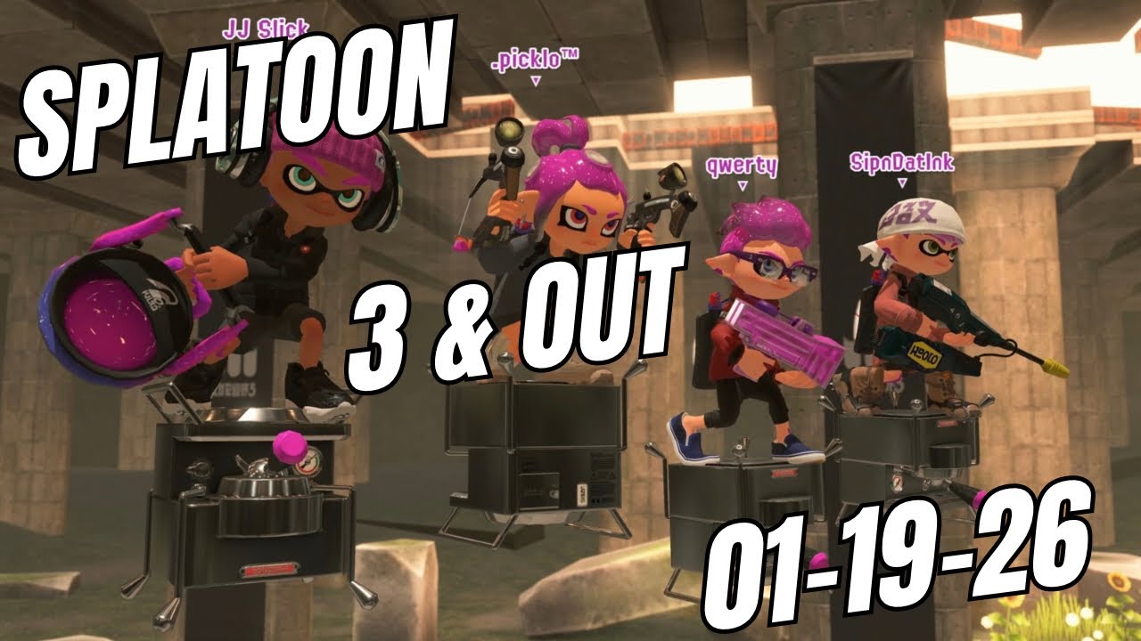 I Love Pancakes! Splatoon 3 Gameplay, 3 & Out Session 01-19-26