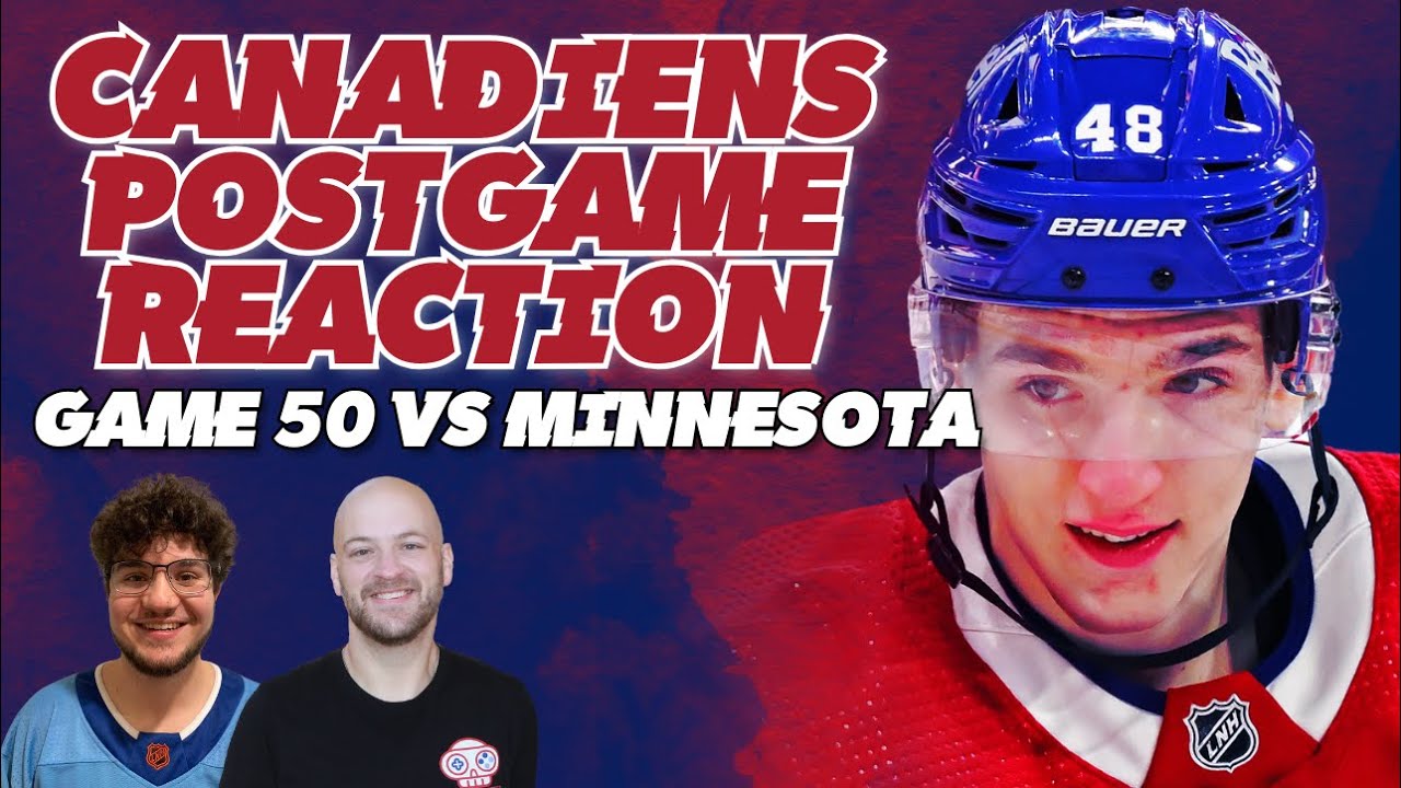 Caufield, Hutson stick it to Guerin in Habs win | Live Reaction & Analysis | January 20, 2026