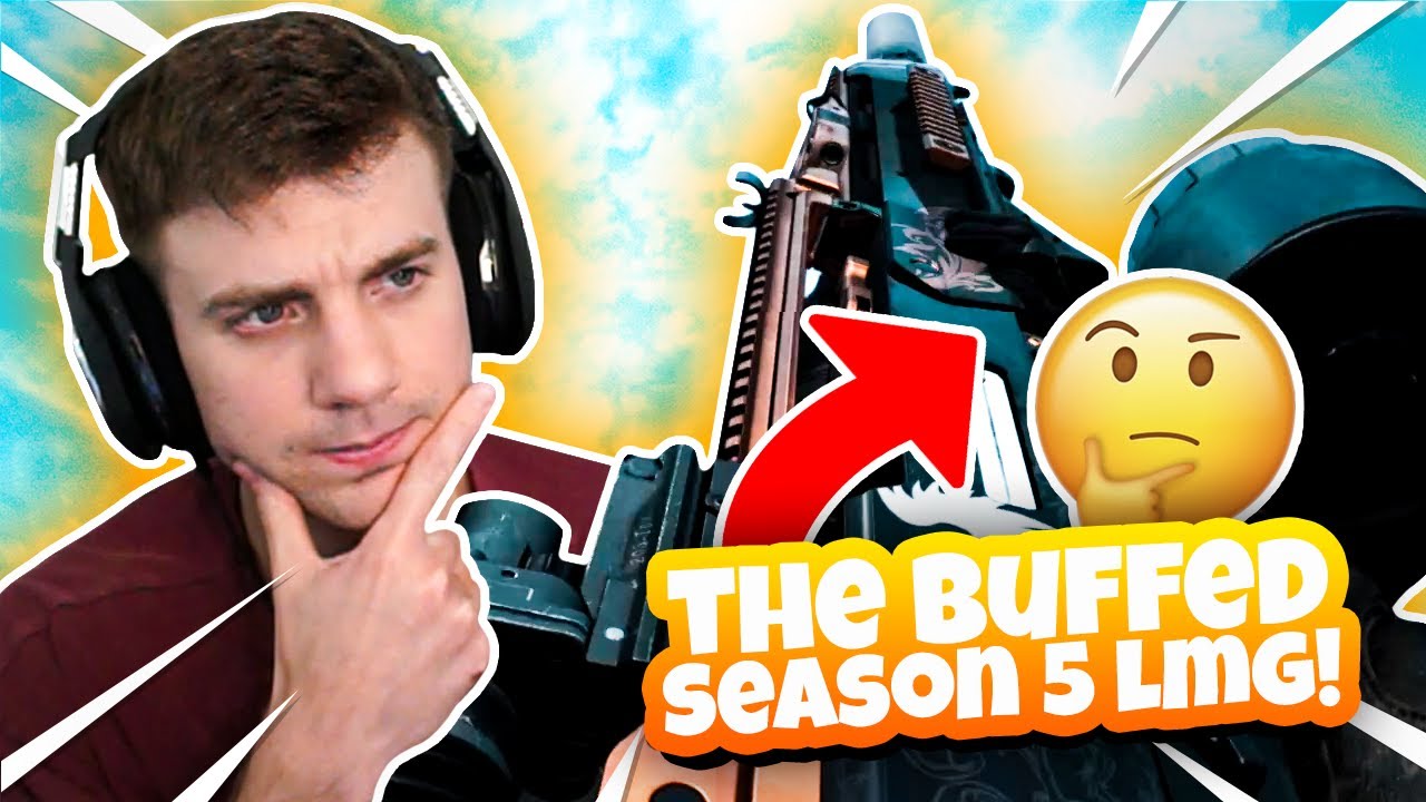 The BUFFED Season 5 LMG 🤔 ... BEST Holger Class Setup! (Modern Warfare Warzone)