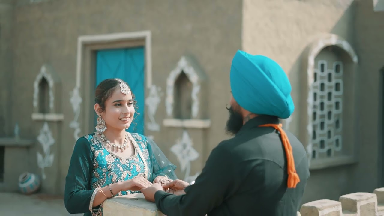 Er Amritpal Singh & Dr. Harkamalpreet Kaur Pree-WeddingBy Param Studio Jhikka 88723-53166