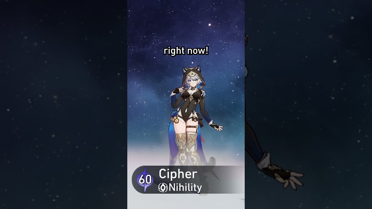 Cipher unique dialogue when paired with Aglaea - Honkai Star Rail 3.3