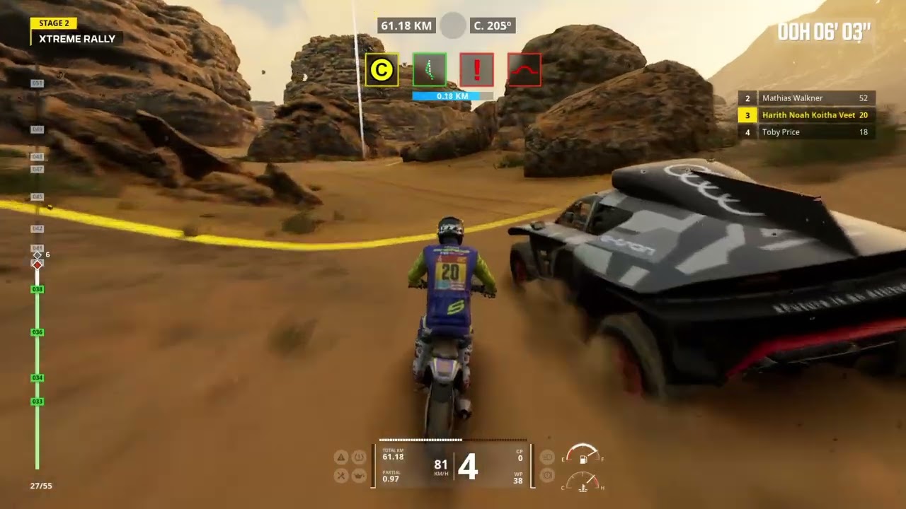 Dakar Desert Rally Xtreme Rally Stage 2/2: Alsharaf - Sherco 450 SEF Rally Bike