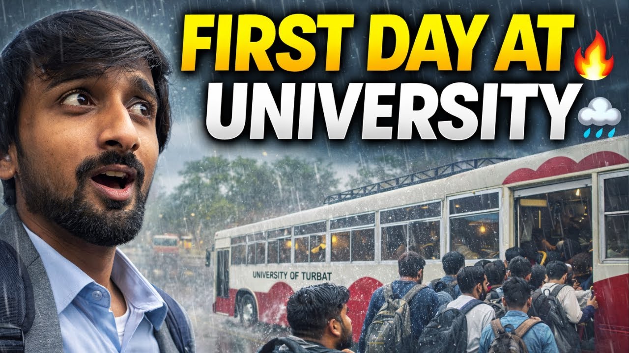 FIRST DAY AT UNIVERSITY 🌧️ | Nervous + Excited | Uni Life Vlog