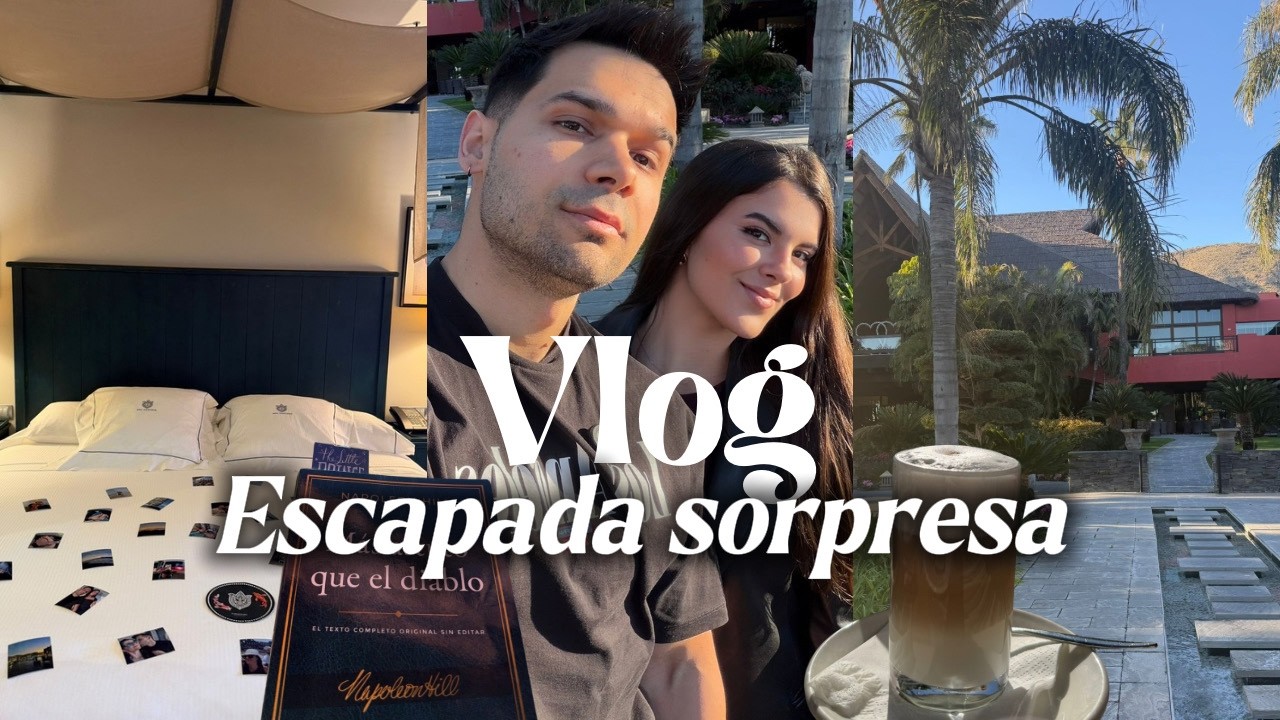 Me llevó de VIAJE SORPRESA y no sabía a dónde íbamos…