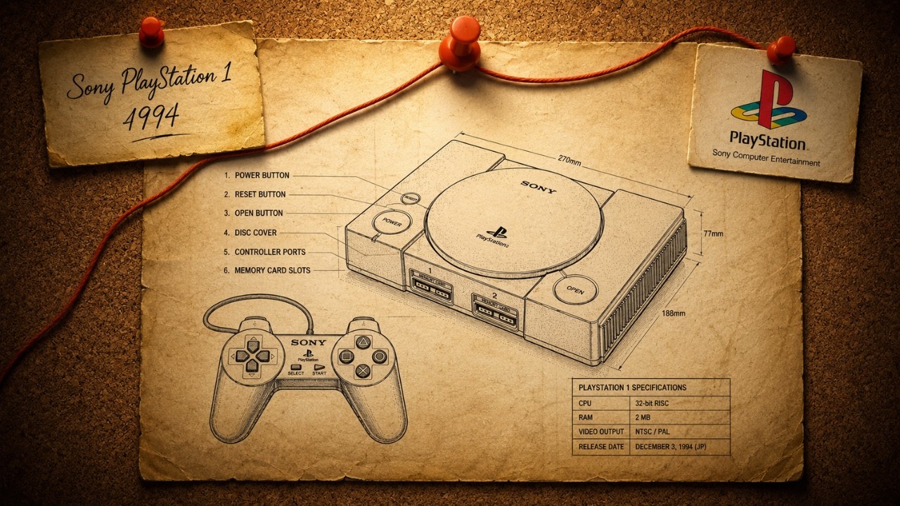 Así se desarrollo técnicamente la PlayStation 1