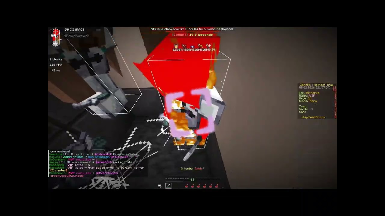 ZenitMC Noname Yatırmalı Kill Montage #killmontage  #minecraft