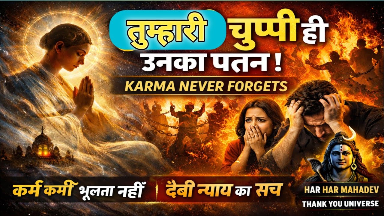 तुम्हारी चुप्पी ही उनका पतन बनी | Karma Never Forgets | Divine Justice Story