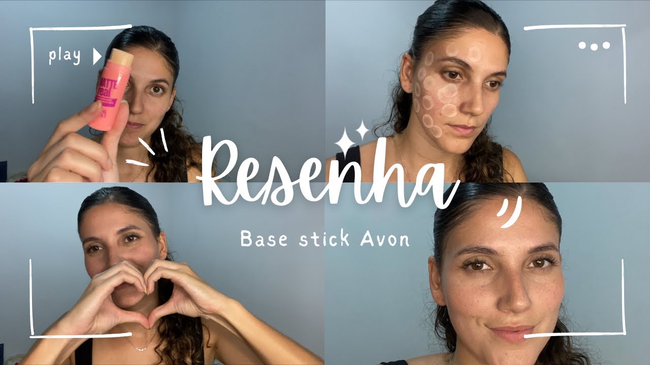 RESENHA: Base stick da Avon - Matte Real