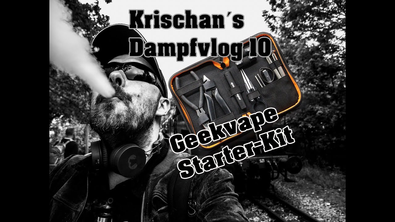 Krischan&acute;s Dampf-VLOG 10 - Geekvape Starter-Kit Wickelset