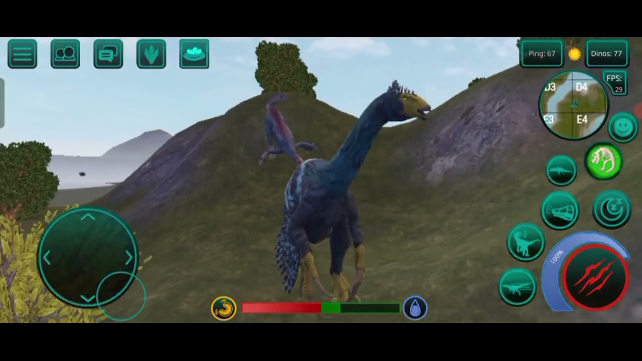 therizino vs China player (FUN) (the cursed isle) (part3) #thecursedisle