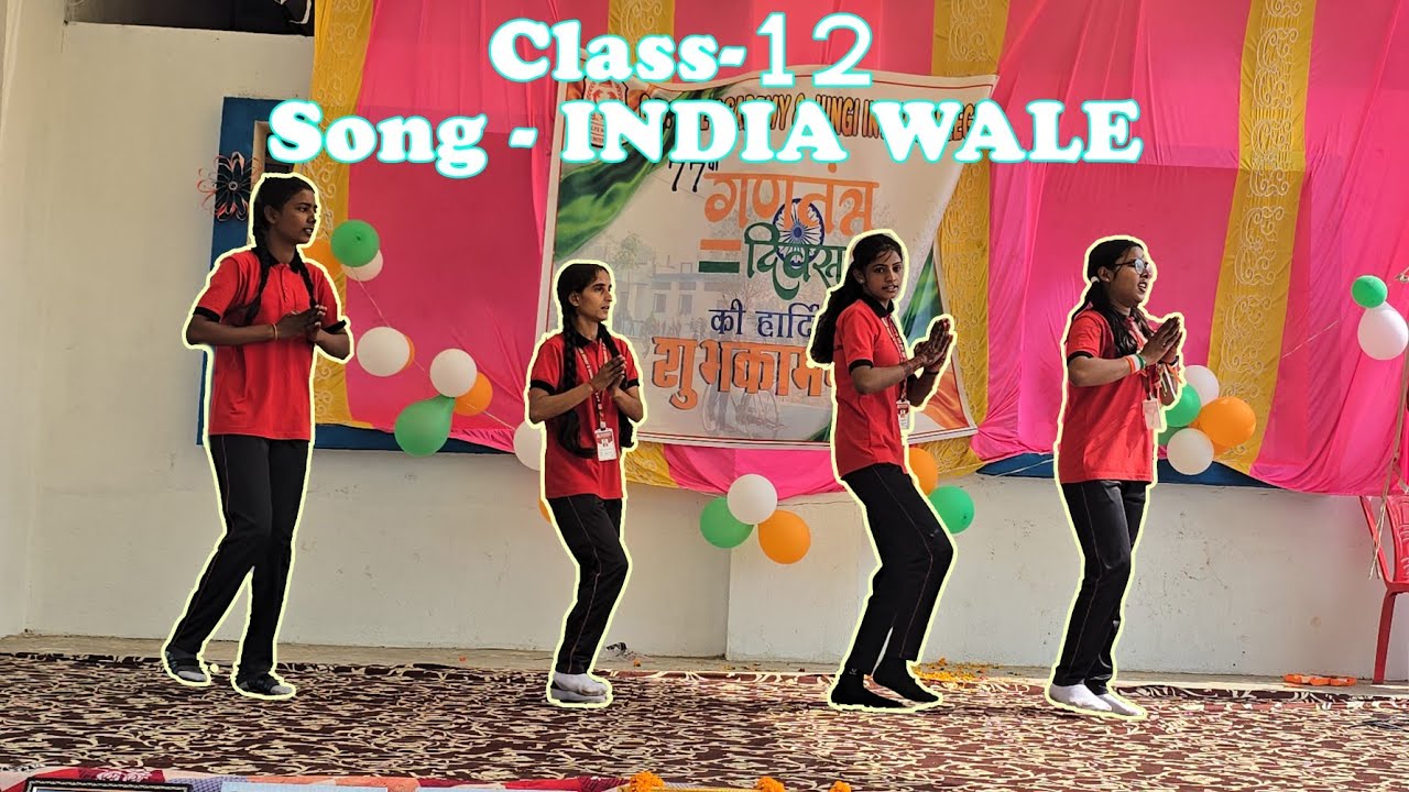 03 || Republic day Dance Performance by class 12th students.