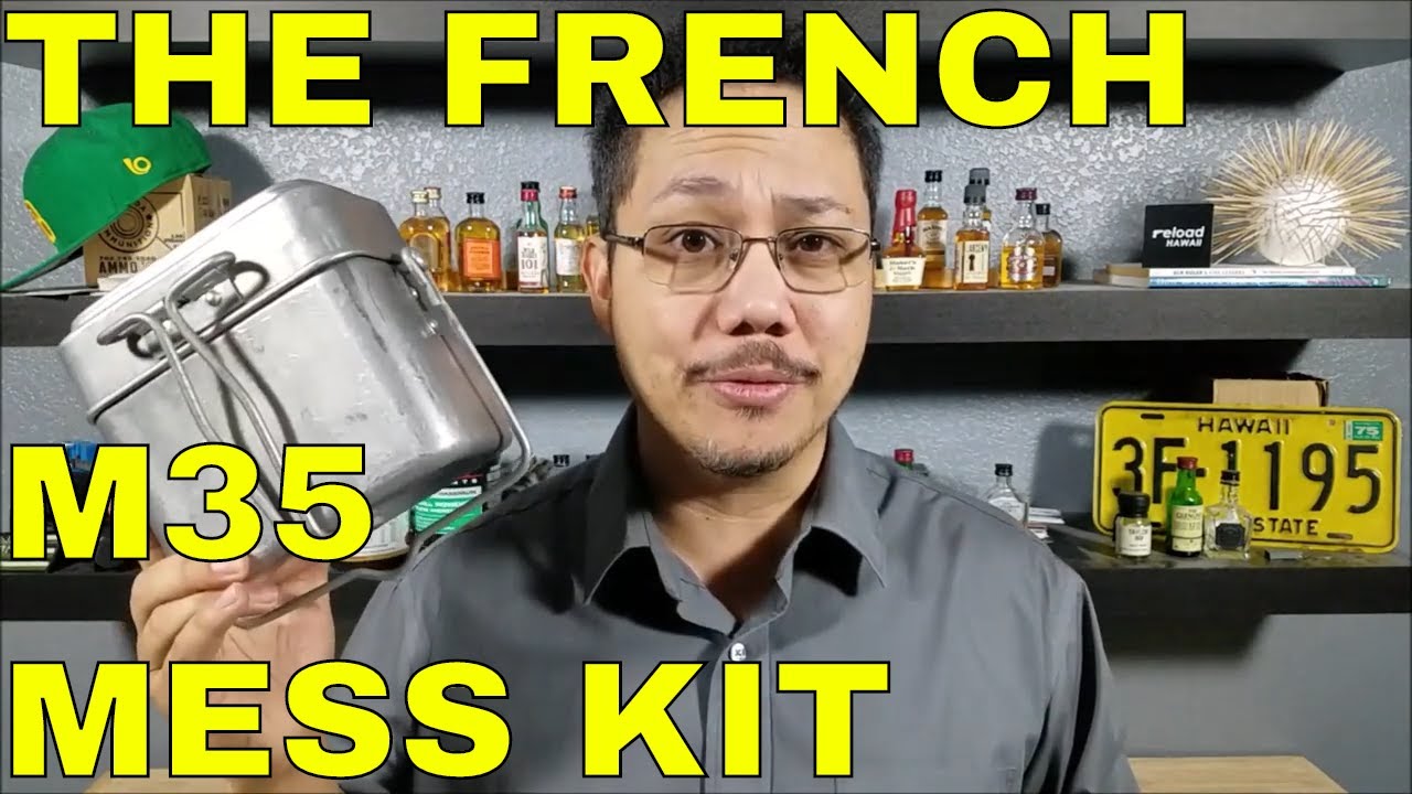 ONE OF THE BEST MILITARY SURPLUS MESS KITS THE FRENCH M35
