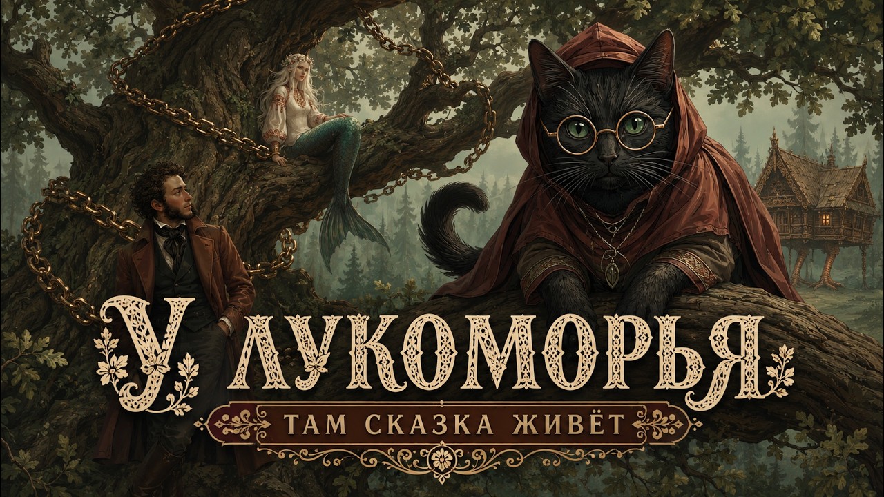 У Лукоморья | А. С. Пушкин | Песня + Анимация