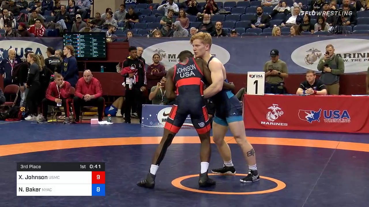 67 Kg 3rd Place Xavier Johnson Marines Vs Nolan Baker New York Athletic Club