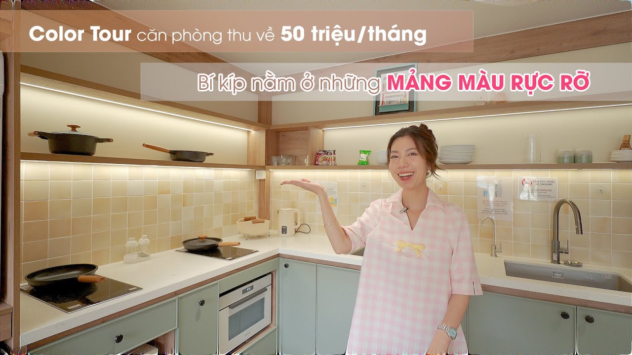 COLOR TOUR NHÀ ADMIN NGHIỆN NHÀ - KIẾM RA 50 TRIỆU HÀNG THÁNG NHỜ NHỮNG MẢNG MÀU SƠN RỰC RỠ