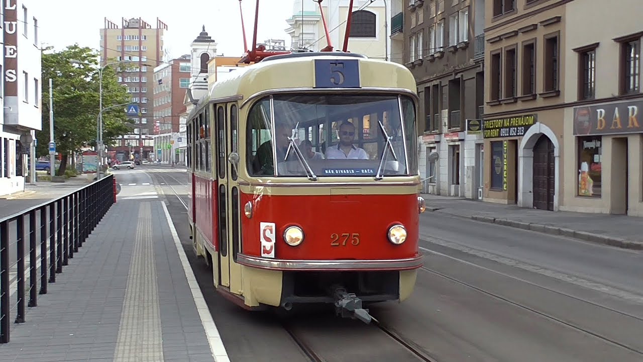 Heritage streetcar ČKD Tatra T3 #275 (1964)