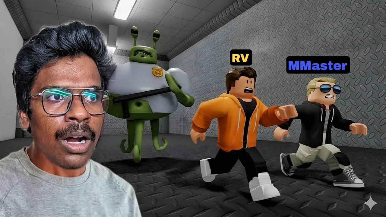 ESCAPING THE ALIEN BASE! | Malayalam |Roblox Barry's Prison Run Obby (with MMaster)