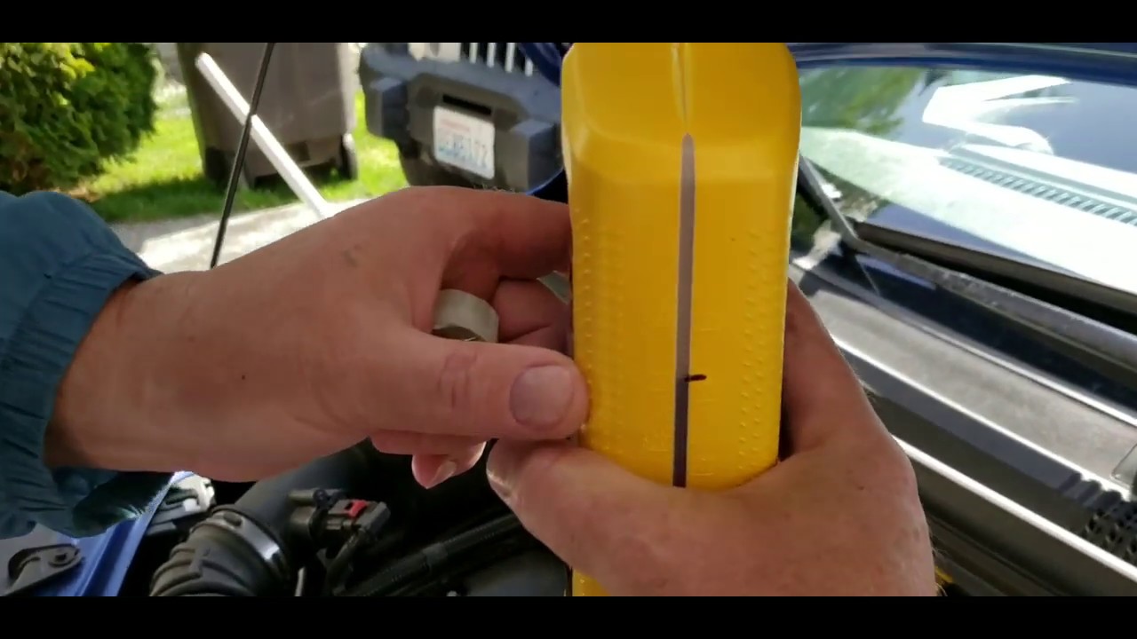 Chevrolet Sonic engine oil change 1.4L