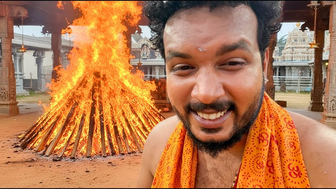 2000 കിലോ വിറക് 🪵കത്തിച്ച് ആഴി ഒരുക്കി 🔥| അഗ്നി കാവടി 2026🦚🙏