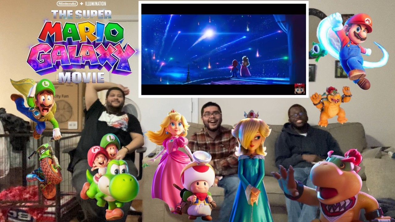 The Mario Bros Are Going Galactic!! | The Super Mario Galaxy Movie Trailer Reaction