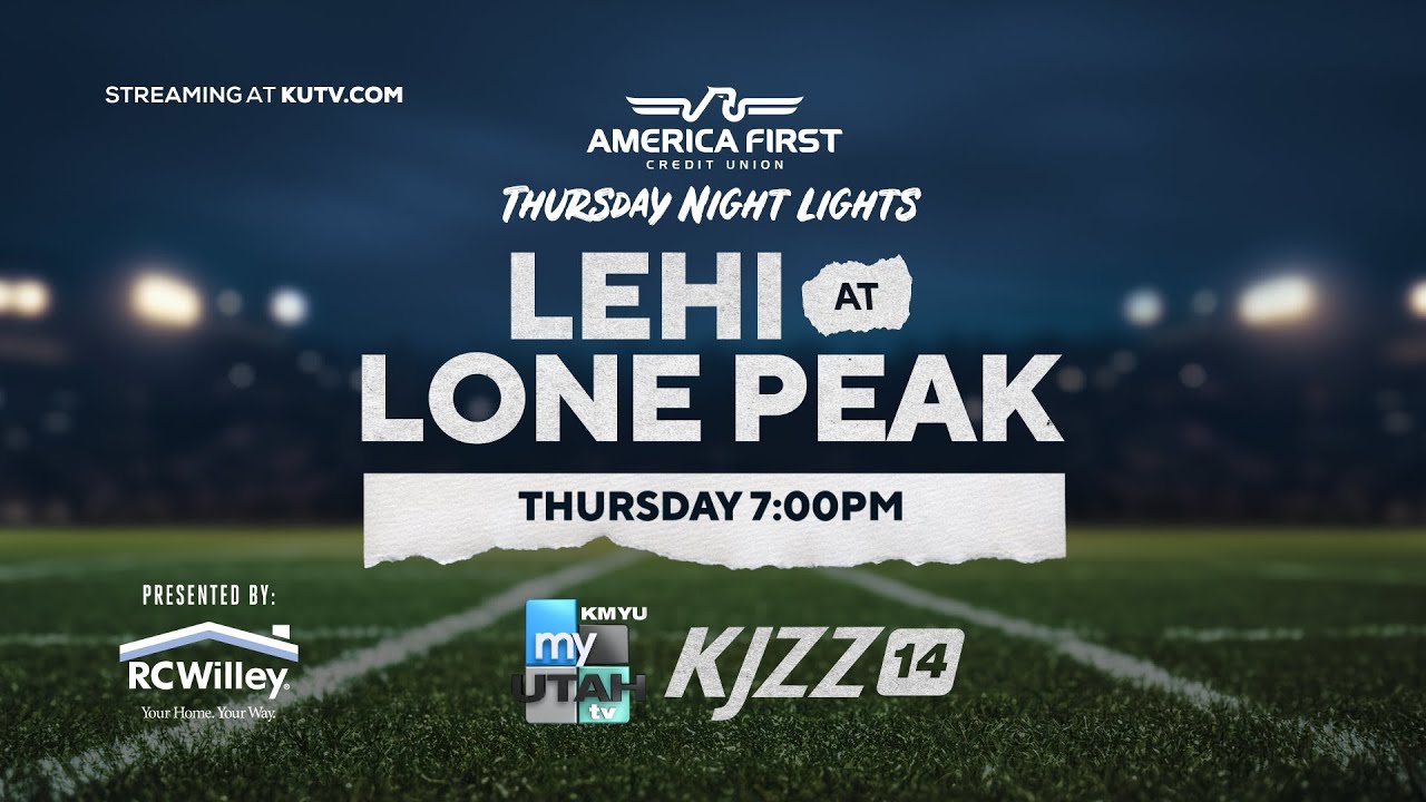 THURSDAY NIGHT LIGHTS: Lone Peak Knights host Lehi Pioneers in Region 3 battle