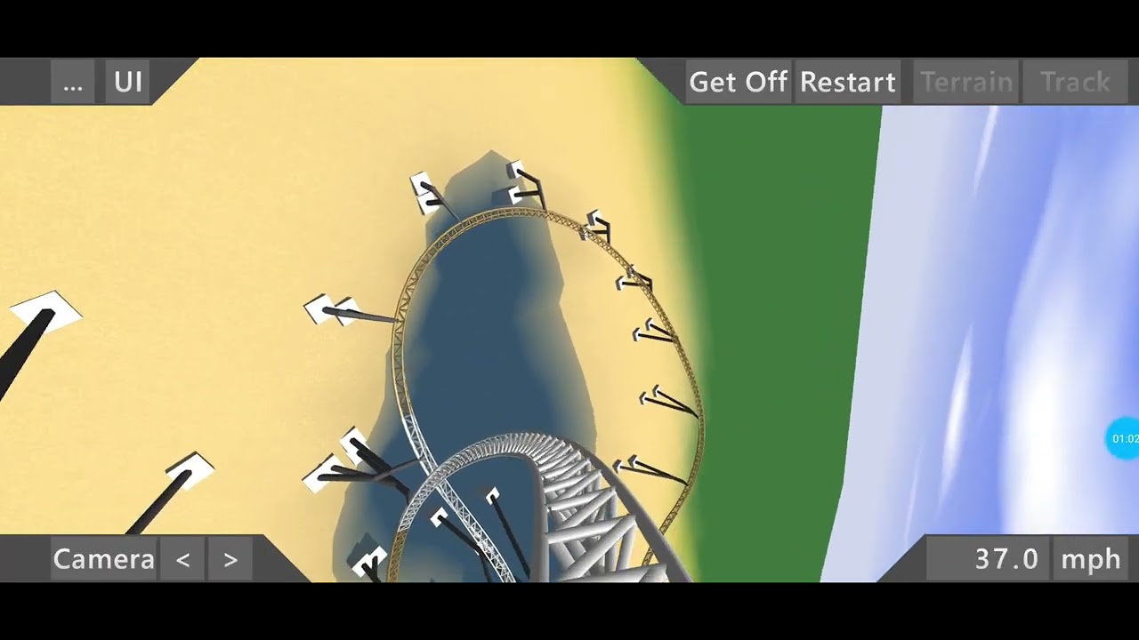 Hyperia in Ultimate Coaster 2