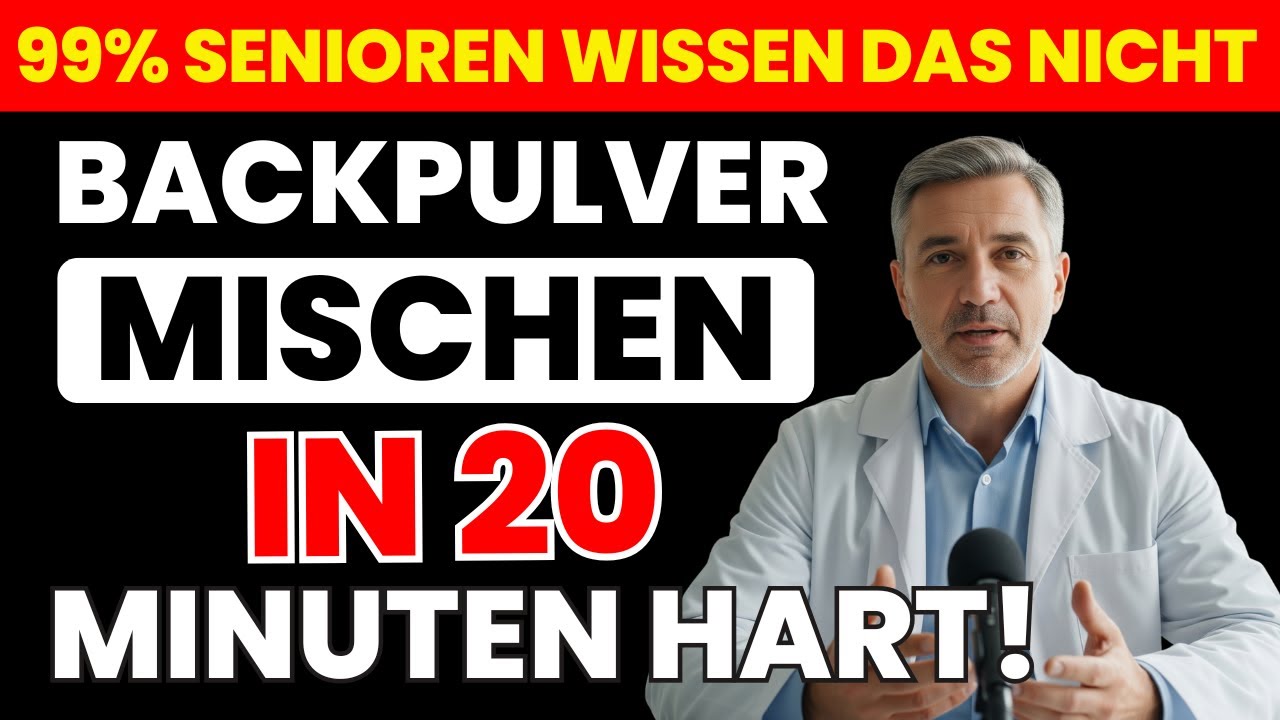 Natron-Geheimnis: Senioren dürfen es NIE mit 3 Dingen mischen!| senioren gesundheit