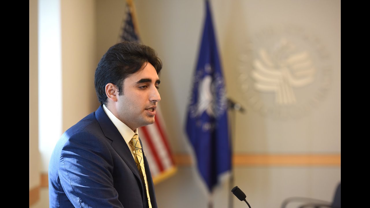Discussion with Bilawal Bhutto Zardari, leader of the Pakistan People’s Party