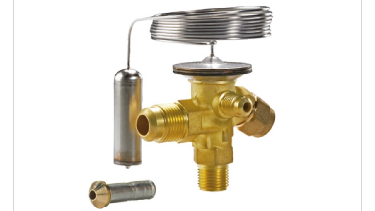 كيفية تغيير فتحة(orifice) صمام التمدد الحراري(Détendeur thermostatique) في مُبَخِّرْ غرفة التجميد.
