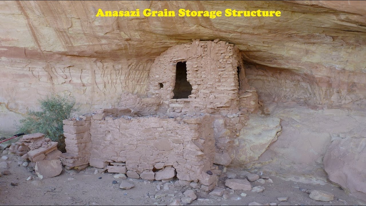 Anasazi Grain Storage Site, Lower Butler Wash, Utah