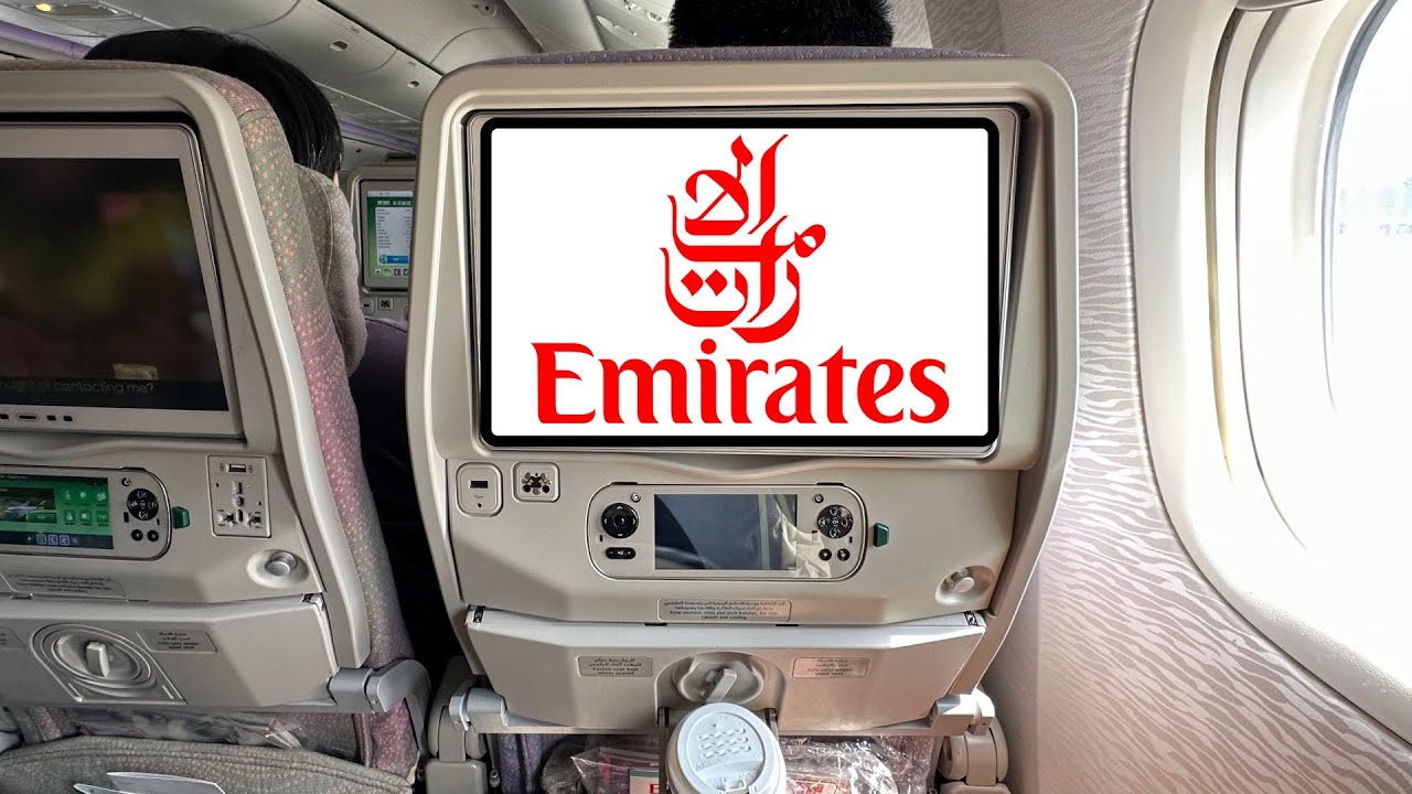 How is EMIRATES Not FIVE STAR 🌟 ? Dubai to Hong Kong ECONOMY Class 🇦🇪✈️🇭🇰